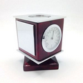 4-in-1 Revolving Gadget: 4in1 : Clock, Thermometer, Hygrometer and Compass